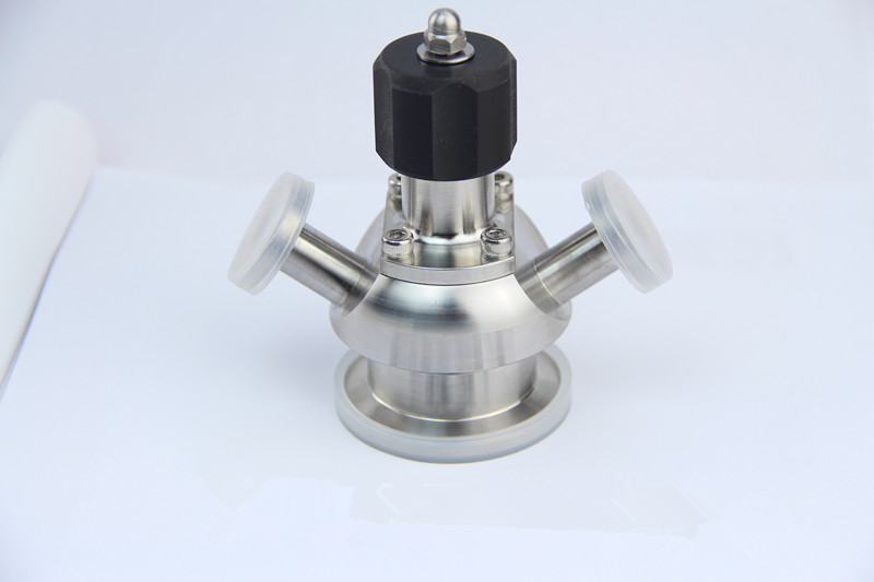 Sanitary aseptic sample valve