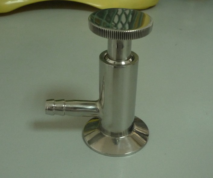 Sanitary aseptic sample valve